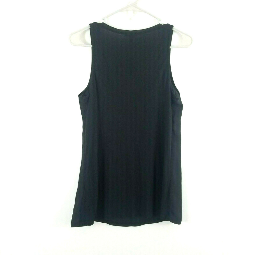 Express Black Rhinestone Tank Top_2